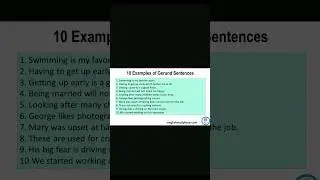 examples of gerund#viral,
