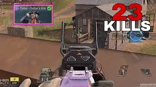 DOMINATING WITH NEW BP SKIN | BEST BP SKIN! | 23KILLS COD MOBILE BR GAMEPLAY