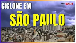 CICLONE em SÃO PAULO deixa RASTRO de DESTRUIÇÃO ASSUSTADOR