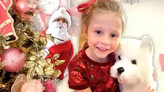 Nastya ve Babam Noel Baba'nın Sürpriz Noel Hediyelerini açar