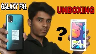 samsung galaxy f41 unbxing and first impression | galaxy f41 unboxing & first look