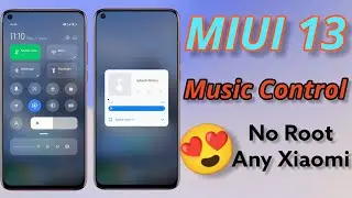 Miui 13 music control | miui 13 media control |miui 13 new feature download in any xiaomi
