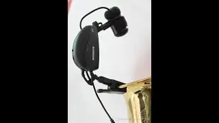 Samson saxophone microphone sounds check by Jagaban of saxophonist part 1