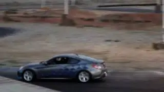 2.0T Genesis Coupe Drift Practice with Reflash
