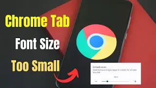 chrome font size too small | chrome font size small large setting | font size adjust chrome