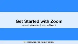 Get Started with Zoom
