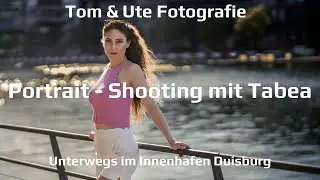 Portrait Outdoor Shooting mit Tabea im Innenhafen Duisburg