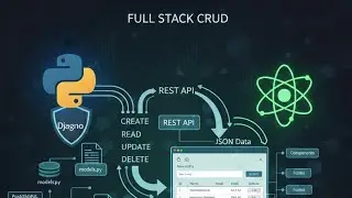 ✅ CRUD Using Ai for Django with React.js