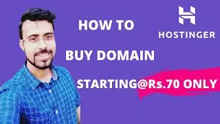 How To Buy Domain Name From Hostinger | Domain Kaise Buy Kare | Buy Cheap Domain Name