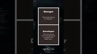 #manager vs #developer