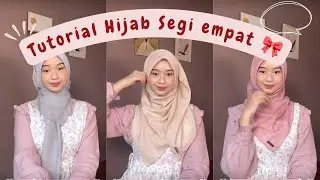 Tutorial Hijab Segi Empat | Hijab Style | Cewe Berhijab | Tutorial Hijab