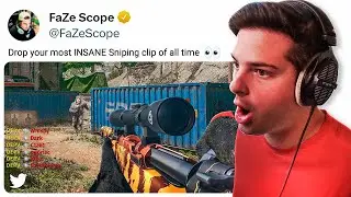 I asked Twitter for their MOST INSANE Sniping Clips