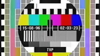 Программа передач и конец эфира (TVP1 Польша,15.08.1996)