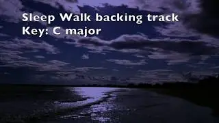 Guitar Backing Track: Sleep Walk [Santo and Johnny]