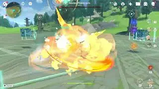 Genshin Impact Anemo Cube Boss fight