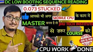 Low Booting Dead Mobile Solution | Dc Supply Boot Sequence Part 1📱💯👈✅️