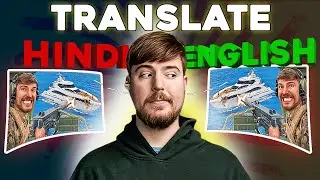 How to TRANSLATE  Video HINDI to ENGLISH  | NEW AI FREE TOOL