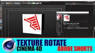 How to Rotate Texture in Cinema4D || Adobe Shorts