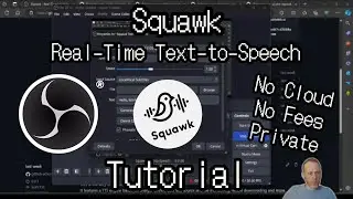 OBS Text-to-Speech AI Real-Time Local FREE No Cloud [Tutorial]