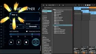 Using AudioCipher for some quick inspiration