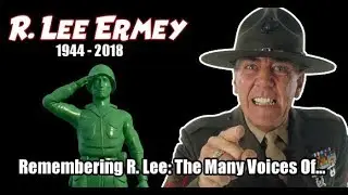 R. Lee Ermey R.I.P. TRIBUTE - In Memoriam (The Many Voices / Characters of...)