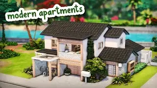 Tomarang Modern Apartments 🌸 || The Sims 4 Speed Build