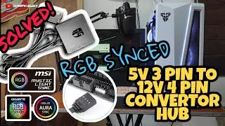 ARGB TO RGB SYNC? Paano nga ba?