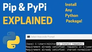 42. 🔥 pip & PyPI Explained for Beginners | How to Install Any Python Package!