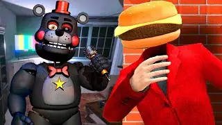 We Found LEFTY the FNAF Animatronic in a Bunker in Gmod! (Garry's Mod RP Multiplayer)