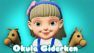 Bir Gün Okula Giderken Çocuk Şarkısı Okulu Sevdiren Çizgi Film Şarkıları Türkçe