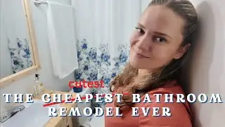 I only used leftovers to build my DIY Tiny House Bathroom
