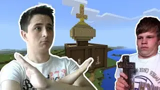 АНТИ-ГРИФЕР ШОУ!! ГРИФЕР ПЫТАЕТСЯ ЗАВЕРБОВАТЬ МЕНЯ В СВОЮ РЕЛИГИЮ!! [МАЙНКРАФТ ПЕ] [ПЕРЕЗАЛИВ]