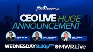 MWR Special CEO LIVE - HUGE ANNOUNCEMENT TONIGHT (5/1/2024)