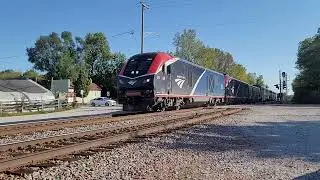 Amtrak 333 West. Wadsworth, IL