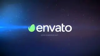 Light Glitch Logo Reveal