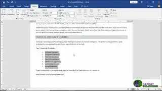 20 how to Create a numbered list in office word 2019