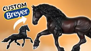 Making a Custom Breyer Friesian Horse