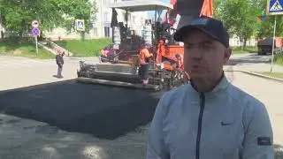 Свежее покрытие дорог: специалисты УГХ продолжают асфальтирование проезжих частей города