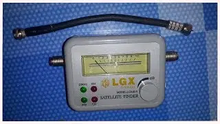 شرح أداة التقاط الاقمار ستلايت فايندر satellite finder