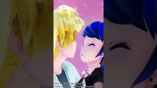 【MMD Miraculous】Ginseng Strip【Marinette×Adrien】【60fps】 