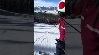 Beginners skiers facing our fears🎿⛷️