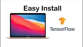 Install TensorFlow/Keras on Apple Silicon Macs (M1, M2, M3, M4) with 4 Terminal Commands in 2024