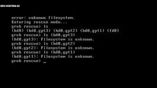Problem with grub2 | unknown filesystem, grub rescue