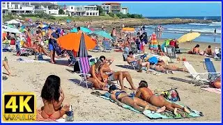 【4K】WALK URUGUAY 4k video PUNTA del ESTE bikini BEACH TRAVEL vlog