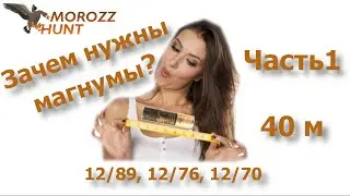 Зачем нужны магнумы в 12 калибре? Дробь #1. Часть 1 (40 метров).