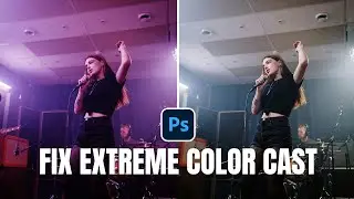 La forma MÁS RÁPIDA de eliminar el tono de color en Photoshop