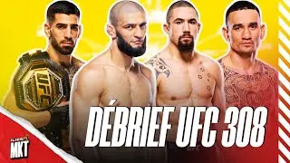 KHAMZAT CHIMAEV DÉTRUIT WHITTAKER, TOPURIA ÉTEINT HOLLOWAY ! DÉBRIEF UFC 308