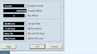 Cubase Sample Rate and Bit Resolution