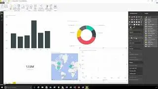 Create a Report in the Power BI Desktop
