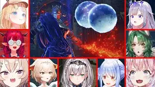 Vtubers Reaction To Rellana Using Twin Moons Attack For The First Time [ Elden Ring Clips ]